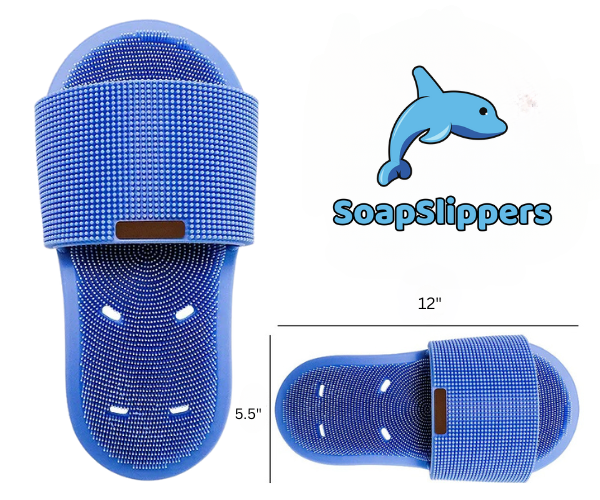 Size of silicone foot scrubber